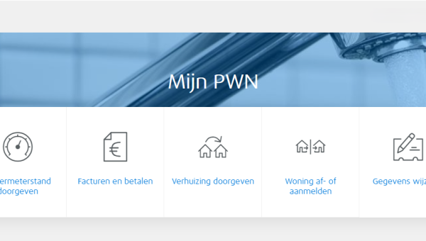 PWN account voor info over storingen